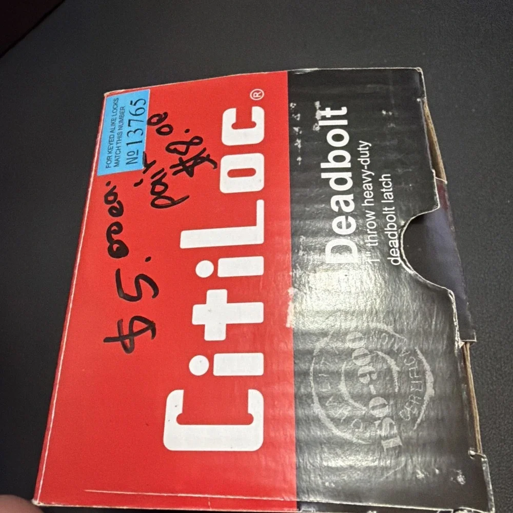 Citiloc Deadbolt 1
